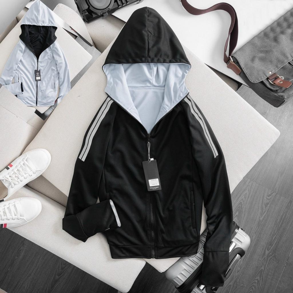 Áo Chống Nắng 2 Lớp Mặc 2 Mặt TURATY Thông Hơi Thun Lạnh Thoáng Mát