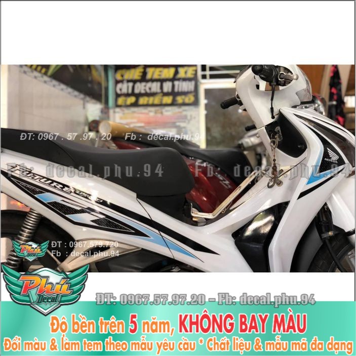 Tem rời Futurer Fi Trắng Xanh (H) -1