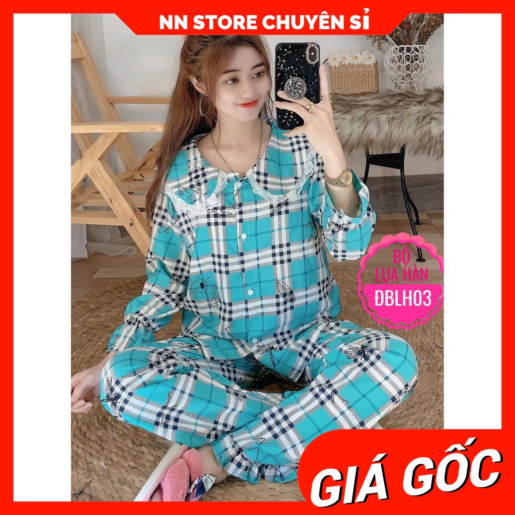 HÀNG ĐẸP ⚡ ĐỒ BỘ KATE LỤA IN HÌNH XINH XẮN LH03 ⚡ẢNH TỰ CHỤP ⚡ ĐỒ BỘ CỔ BÈO ⚡ ĐỒ BỘ MẶC NHÀ ⚡ ĐỒ BỘ IN HÌNH