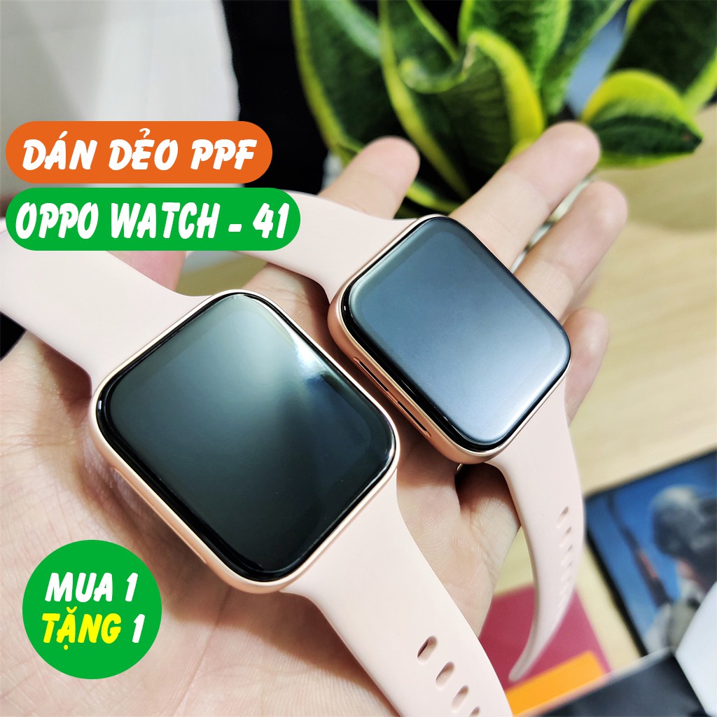 Miếng dán PPF Oppo Watch 41 bảo vệ cực tốt (Tặng kèm 1 miếng dự phòng ).