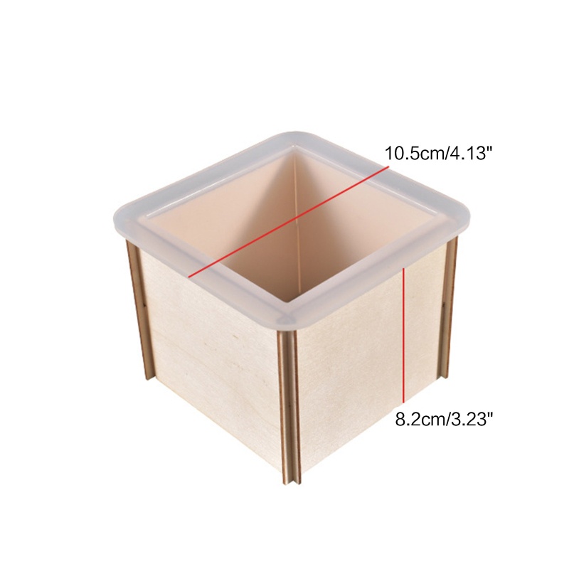 Khuôn Silicone Hình Chữ Nhật / Vuông Dùng Để Làm Đồ Trang Sức Thủ Công