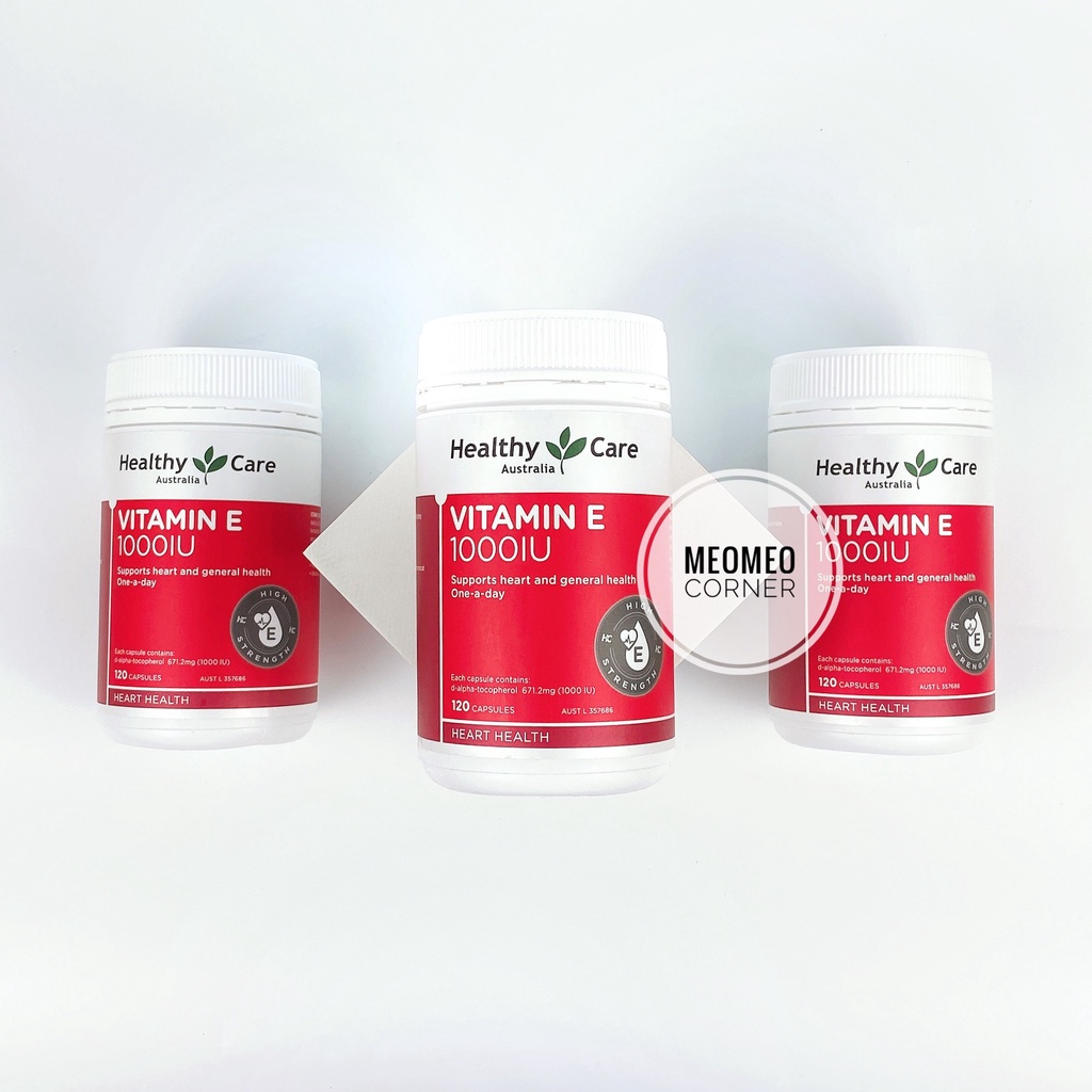 Vitamin E healthy care 1000IU 120 viên Úc