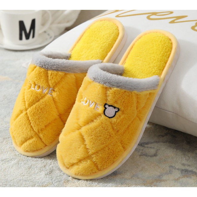 Dép Lông NineRed Giữ Ấm Chân Đi Trong Nhà - D43