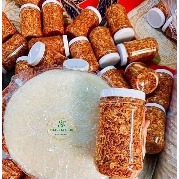 SIÊU HOT HOT COMBO 2 HỦ muối hành phi 200g siêu ngon muối loại 1