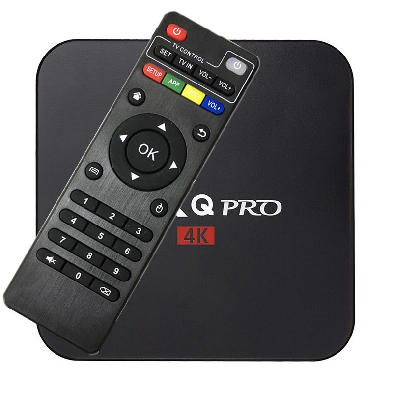 Đầu Mxq Pro Android Tv Box Android 10.1os Ram 1gb Rom 8gb Stb 4k Smart Tv Box