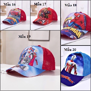 Xả hàng_Mũ lưỡi trai cho bé trai, bé gái