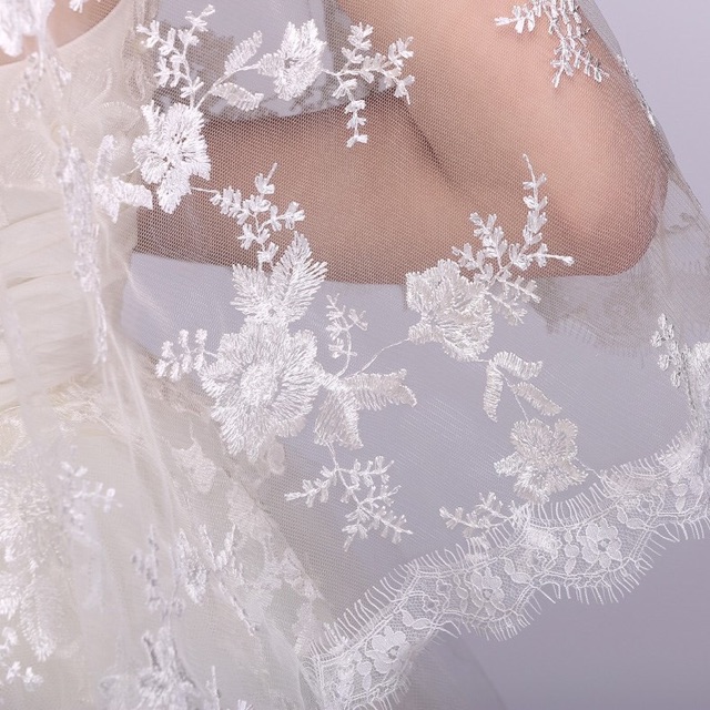 Áo Choàng Voan Cô Dâu 200 Số1 | BigBuy360 - bigbuy360.vn