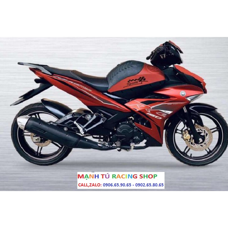 Thùng đựng đồ cho Exciter 150 kiểu bình xăng Moto