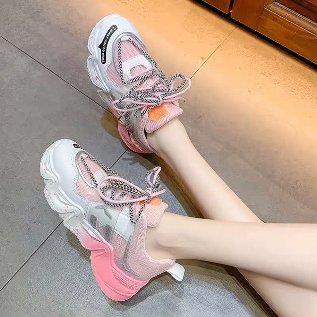 ( Video + ảnh) GIÀY THỂ THAO NỮ ĐẾ CHẤM BI 3 MÀU SIÊU ĐẸP | BigBuy360 - bigbuy360.vn