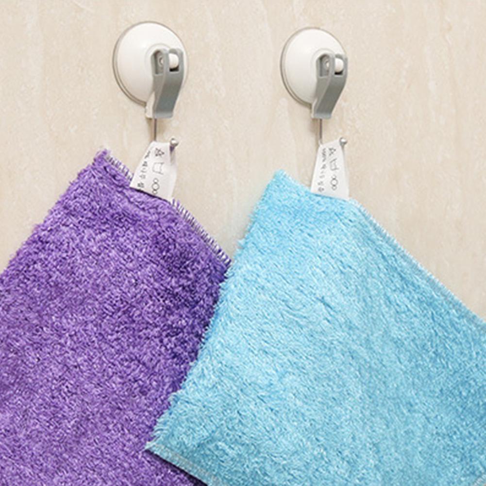 Set 2 móc treo đồ hút tường chân không đa năng tiện lợi R5M1