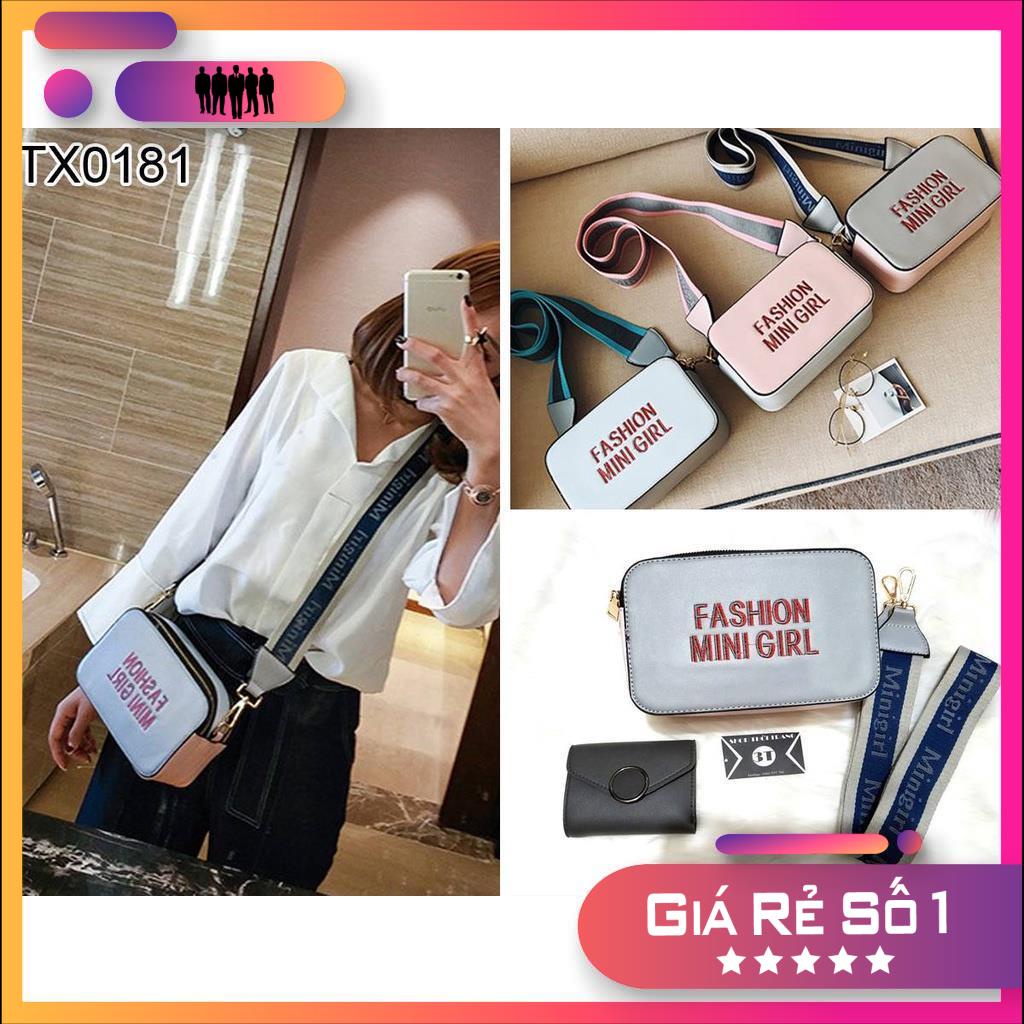 XẢ KHO lô túi chéo FASHION MINI GIRL xinh xịn mịn