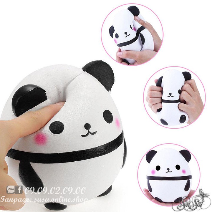 Squishy panda trứng