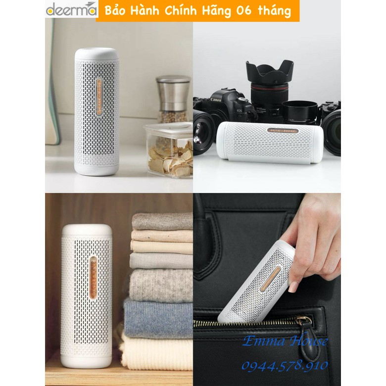 Máy Hút Ẩm Mini Deerma CS90M, BH CHÍNH HÃNG 06 Tháng, Bản Tiếng Anh