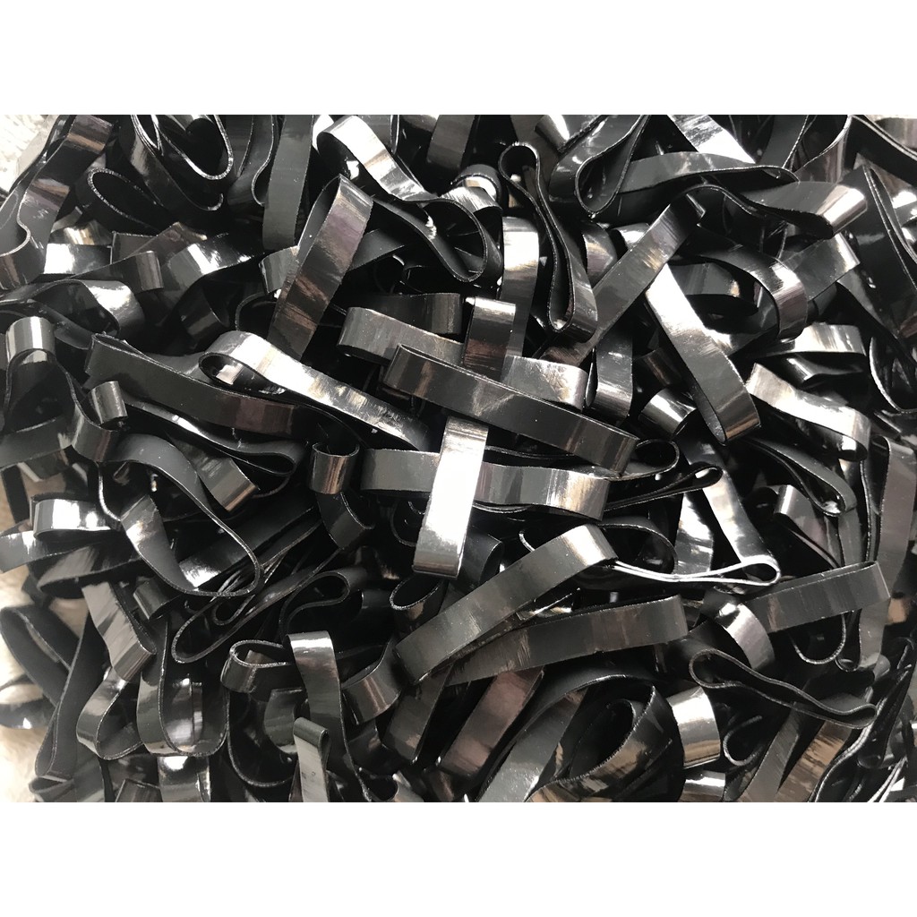 Thun  cột tóc màu đen cao cấp, dai bền màu đẹp