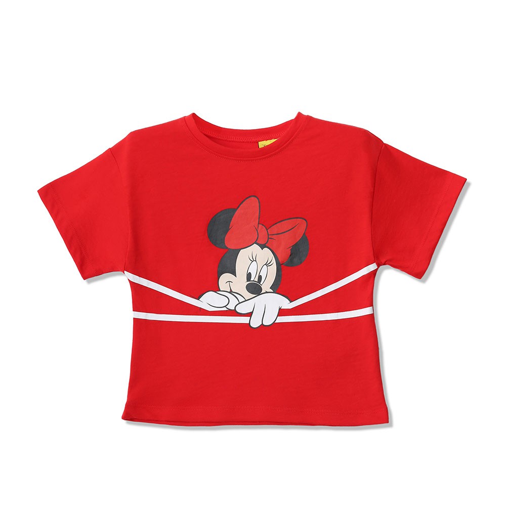 Áo thun bé gái ngắn tay Rabity cotton hình mickey 5129.5217