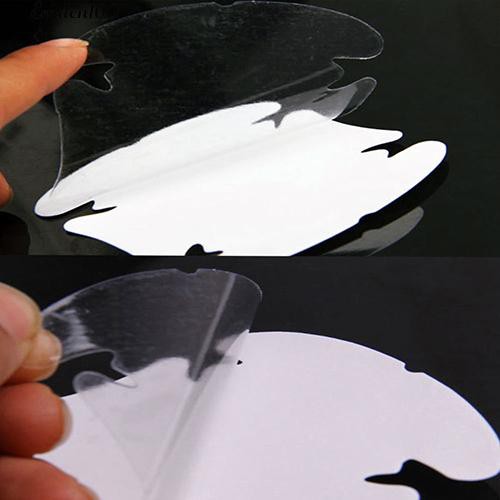 Bộ 4 miếng dán bảo vệ tay nắm cửa xe ô tô