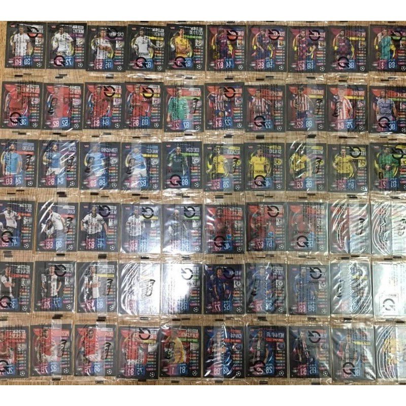 Bộ sưu tập Album Poca Match Attax 19/20 - 72 thẻ Nguyên Seal