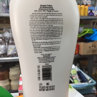 Sữa tắm dê White Care 4X 1200ml
