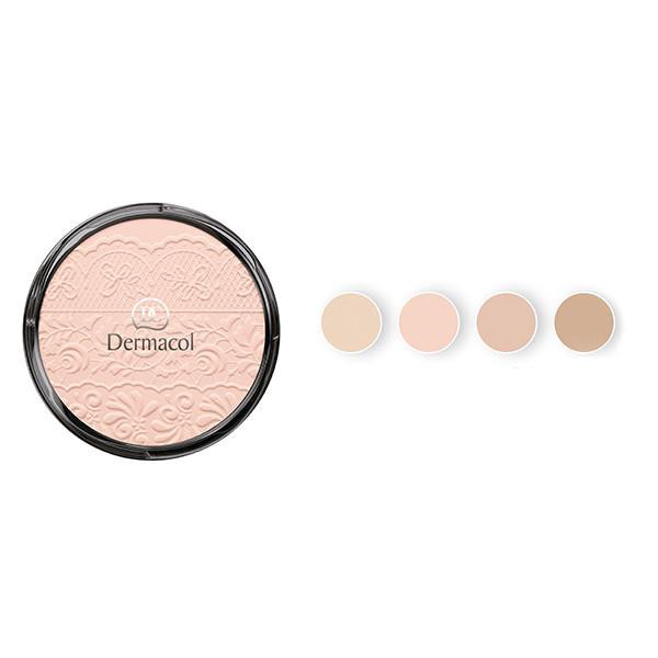 Phấn Nén Dermacol Compact Powder With Lace Relief 8g