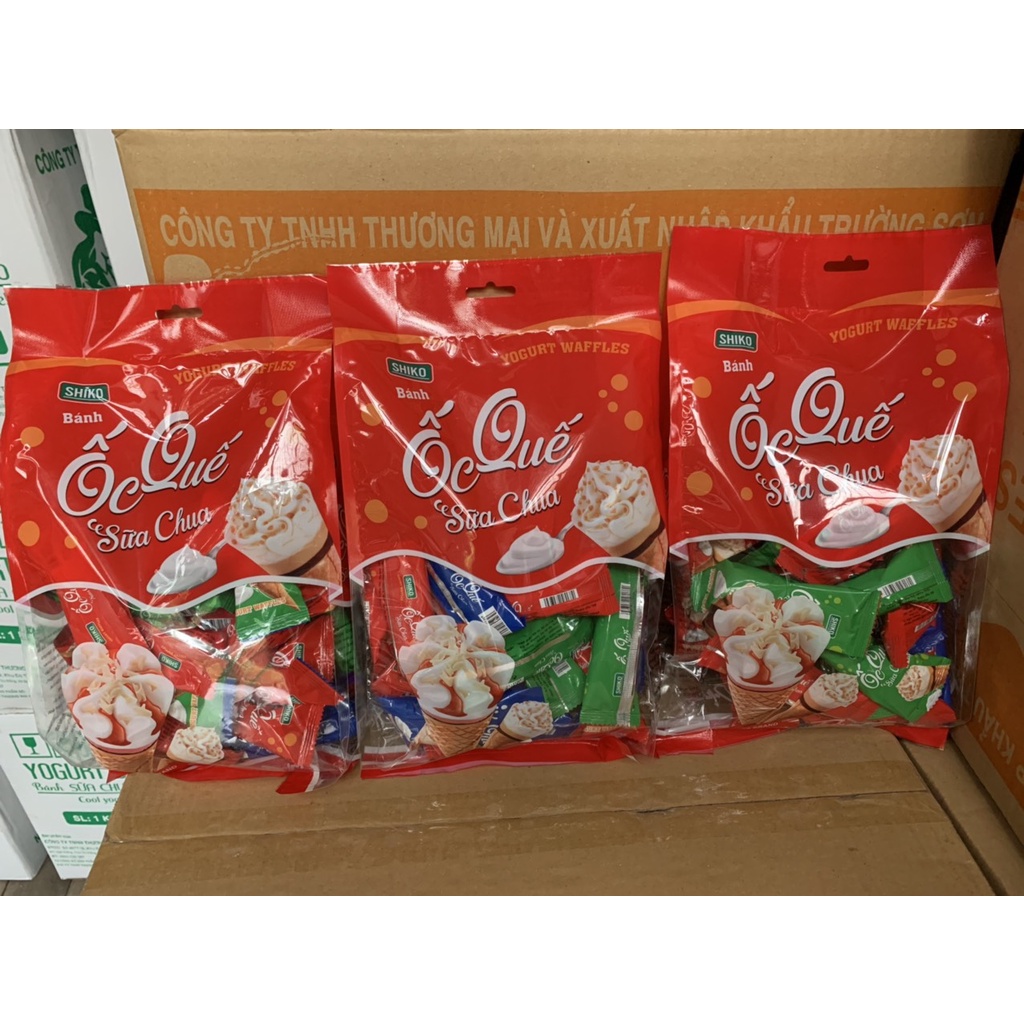 Bánh ốc quế sữa chua 250g