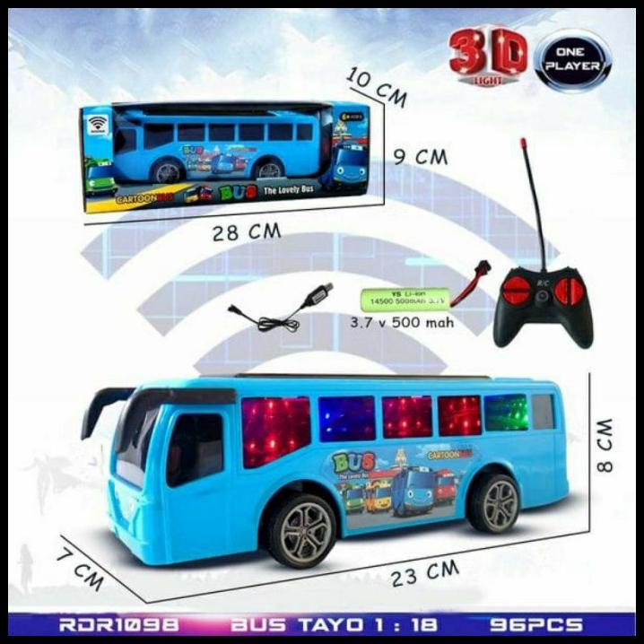 Xe Buýt Điều Khiển Từ Xa Tỉ Lệ 1:18 Rdr 1098