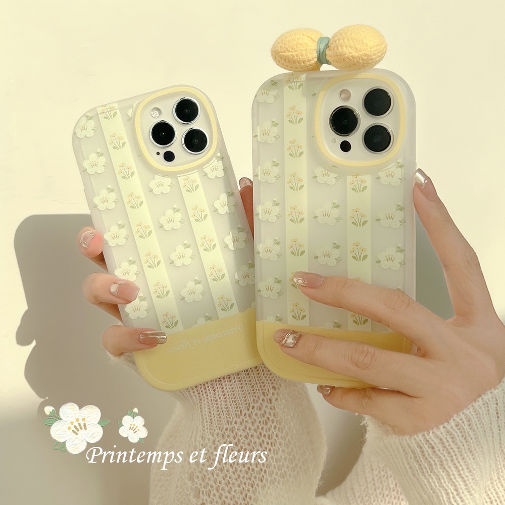 Ốp lưng iphone dẻo Hoa Vàng Printemps et fleuts (KHÔNG KÈM NƠ) 13/pro/promax/12promax/12pro/12/11promax/11/7plus/8plus