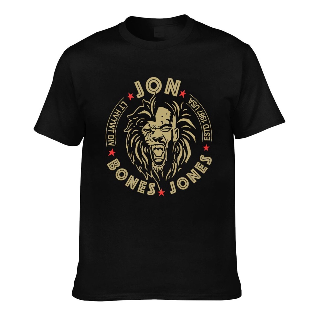 Áo thun Cotton ngắn tay phong cách Jon Bones Jones Hipster dành cho nam S-5XL