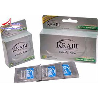 Bao cao su Krabi siêu mỏng 12 cái