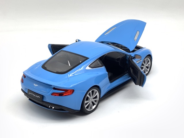 Xe Mô Hình Aston Martin Vanquish 1:24 Welly ( Xanh Dương )