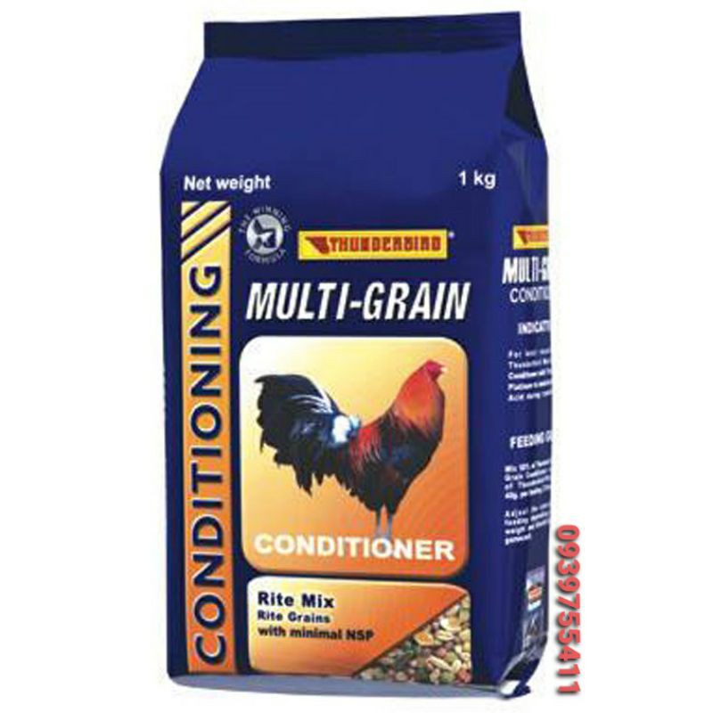 1KG Ngũ Cốc Cho Gà Đá Ngũ Cốc Gà Nòi Ngũ Cốc Gà Tre Thức Ăn Gà Chọi thunder bird Multi Grain ngũ cốc phi xanh