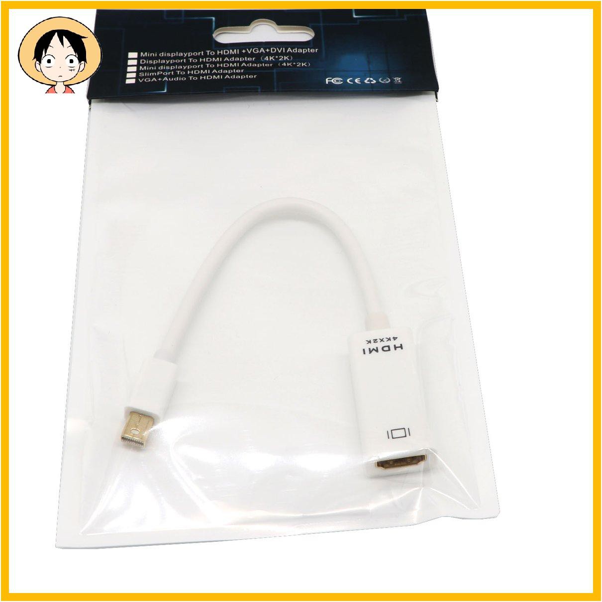 Cáp Chuyển Đổi 4k X 2k Thunderbolt Mini Displayport V1.2 Dp Sang Hdmi Cho Imac Mac