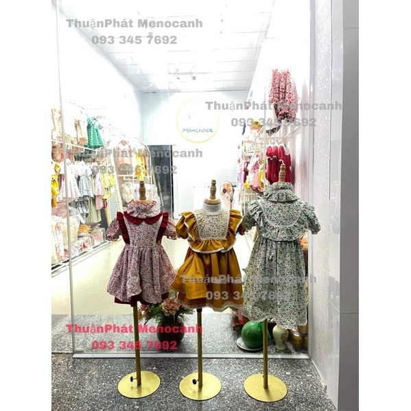 Manocanh bé 2-4-6 tuổi chân sắt vàng đồng