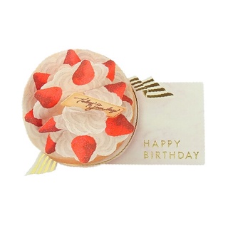 Thiệp Birthday Pop Card Short Cake 140 x 115mm LY-38