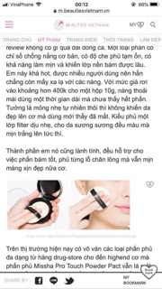 PHẤN PHỦ MISHA PRO TOUCH POWDER PACT