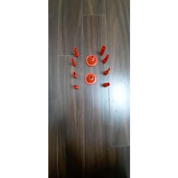 Súng bắn keo hàn quốc silicone MHC kết hợp bộ vòi đi keo nhựa vòi đi keo ionx  nhanh tiện đẹp