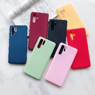 Ốp lưng màu xỉn cho Huawei Nova 5T 7i 3i P40 Mate 30 Pro