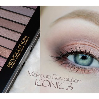 Bảng Màu Mắt Makeup Revolution Redemption Palette Iconic 3