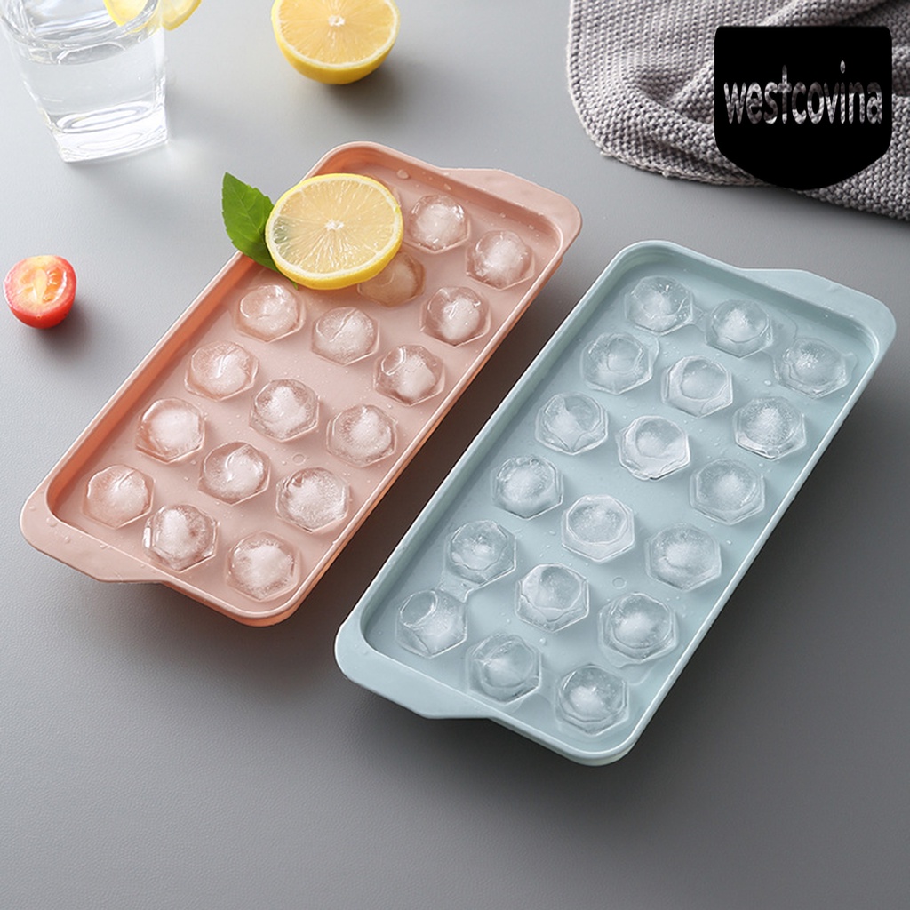 [Hot]☀ Khuôn Silicone Làm Đá Viên Chống Dính Không Cặn Bẩn