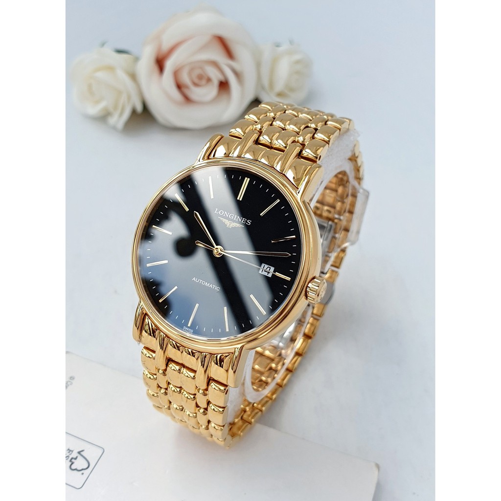 Đồng hồ nam chính hãng Longines Automatic - Máy cơ tự động - Kính Sapphire nguyên khối