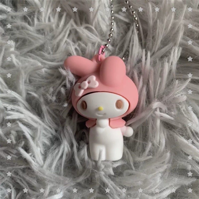 Vòng cổ Mặt Hình Cinnamoroll Màu Đen Ngọt Ngào
