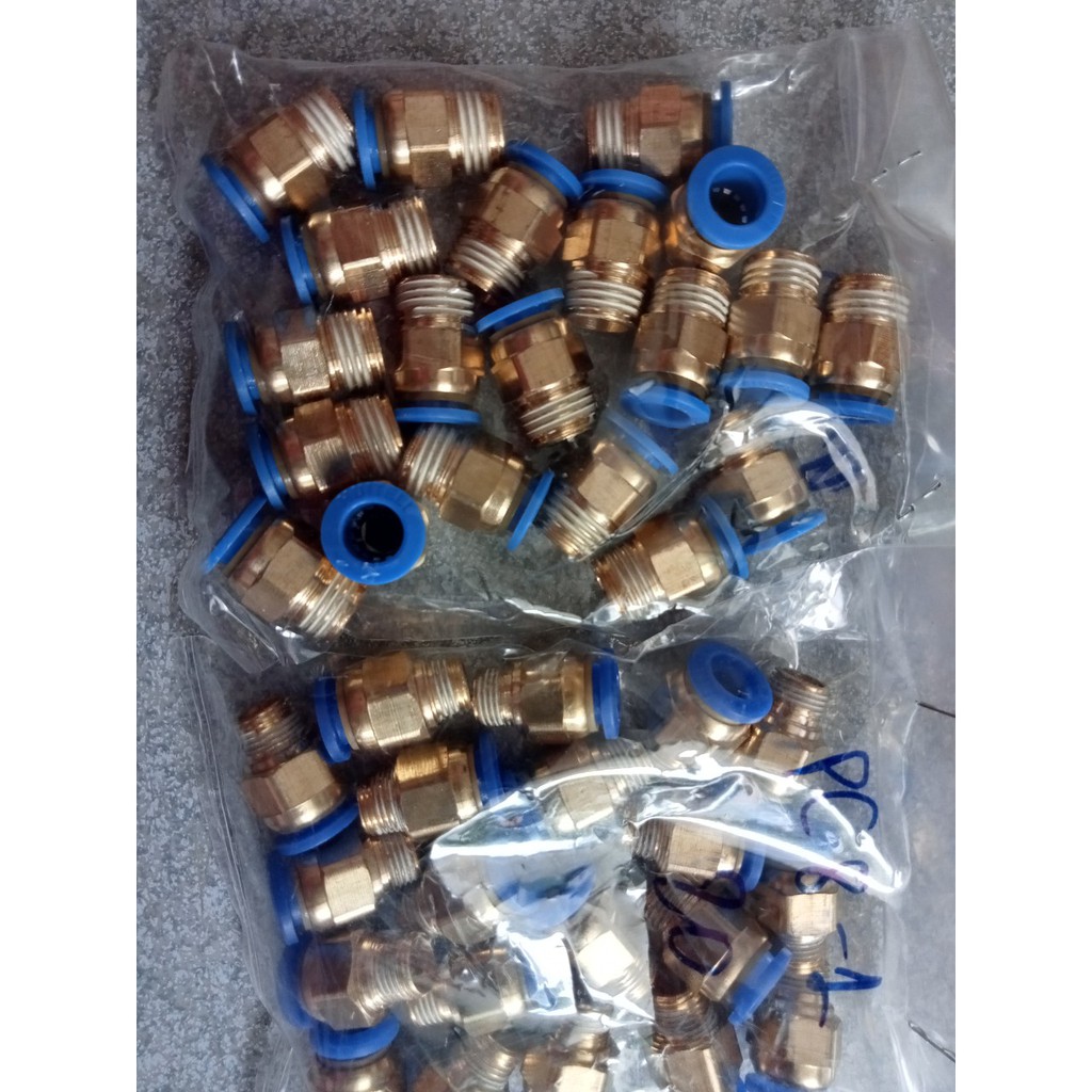đầu nối en ngoài phun sươn đây hơi khí nén