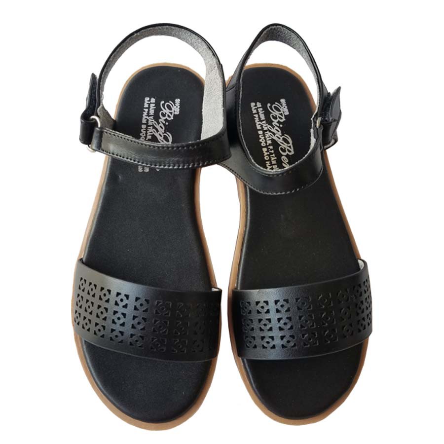 Giày Sandal Nữ Da Bò Thật BIGBEN Cao Cấp SDN45