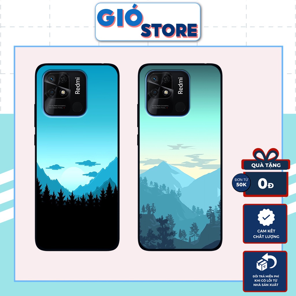 Ốp lưng XIAOMI REDMI 10C, ốp nhựa chống trầy,chống va đập hình họa tiết vintage,basic,nhẹ nhàng