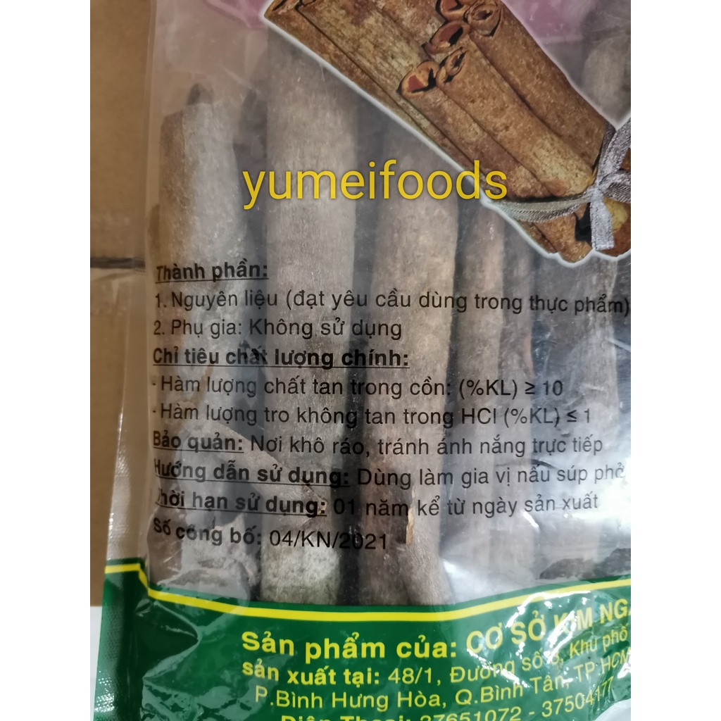 Quế Cây 500gr - 100% Organic