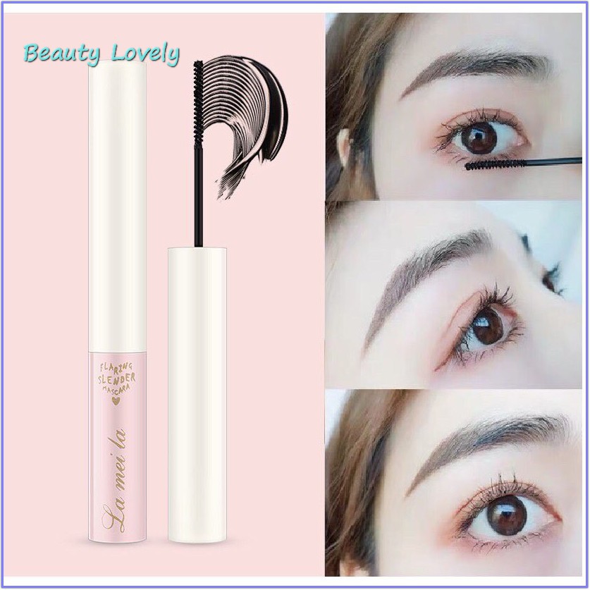 Mascara Siêu Mảnh Tơi Mi Lameila Skinny Microcara Vỏ Hồng