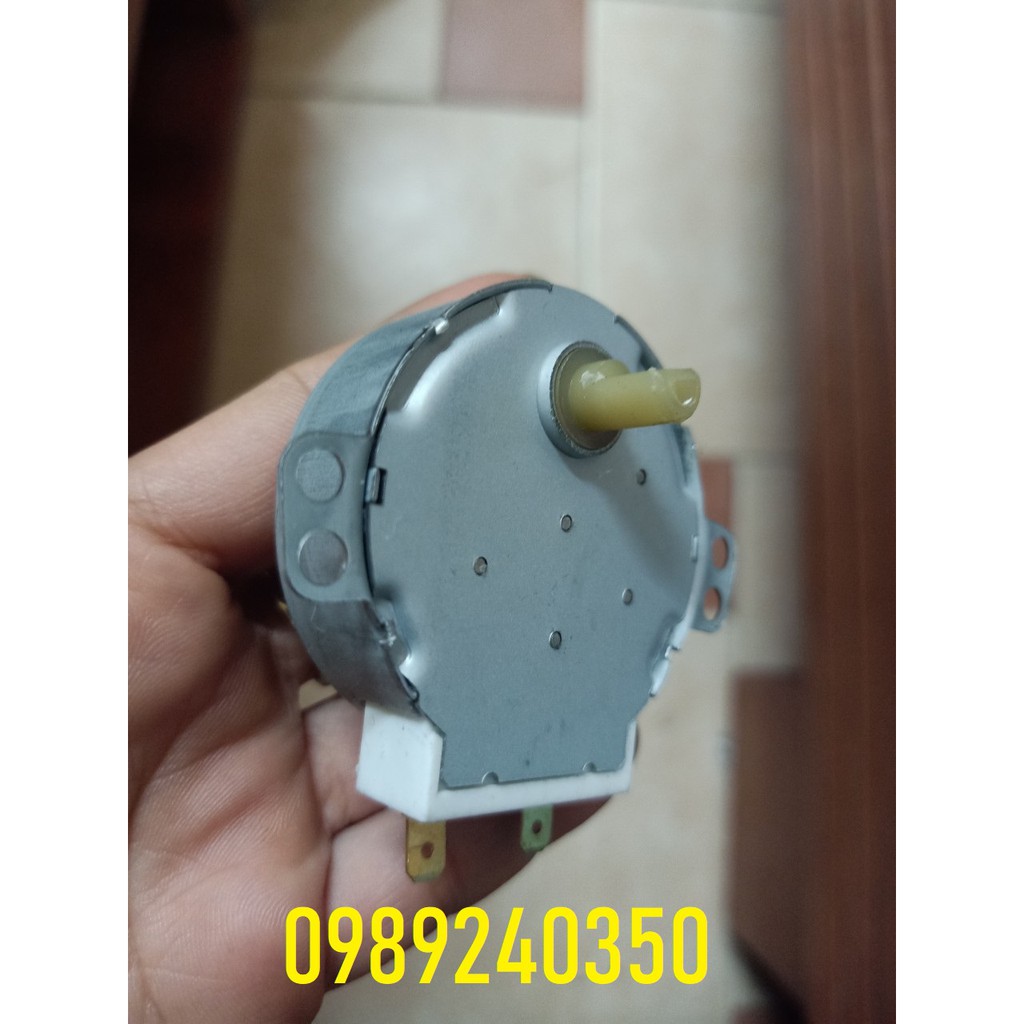 Mô tơ quay đĩa lò vi sóng 220V - 4W trục vát