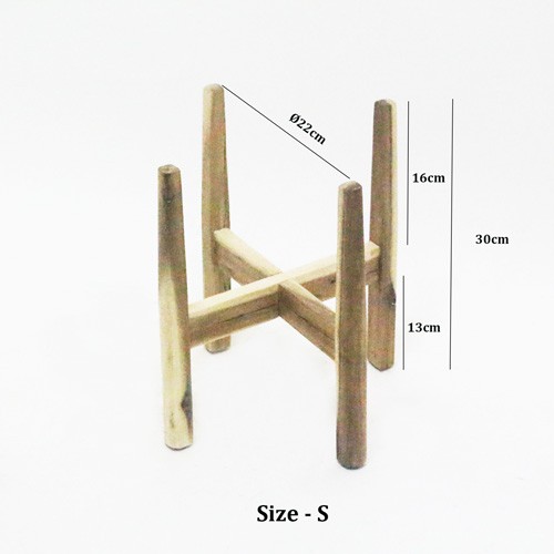 Chân Đế Gỗ Sora, Kệ Gỗ Để Chậu Cây, Đôn Gỗ Để Chậu Hoa Trang Trí TP HCM