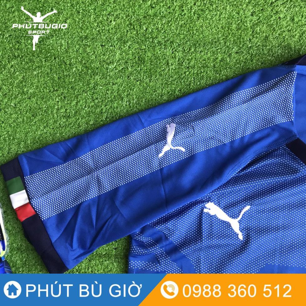 [CAO CẤP] Áo Bóng Đá Thể Thao Đá Banh Đội Tuyển Ý ITALIA 2018 Chất Polyester, Hàng Thailand Thi Đấu Phút Bù Giờ Sport  ྇