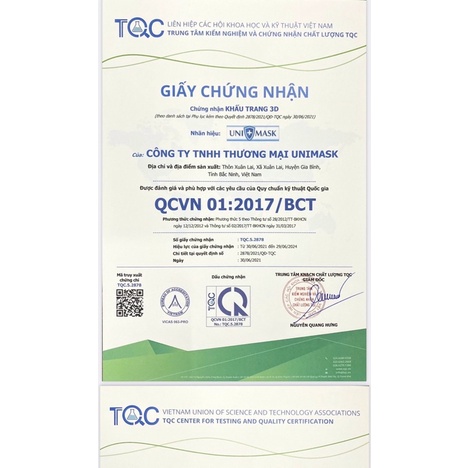 Khẩu Trang 4D KF94 UniMask Kháng Khuẩn Công nghệ Hàn Quốc