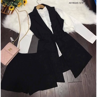 Set vest nữ ngắn thời trang SET01